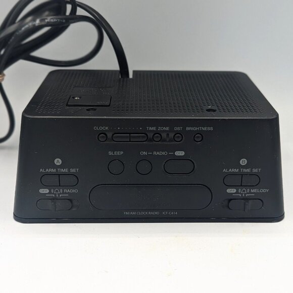 Sony Radio Alarm Clock Dream Machine ICF-C414 Large Display - Picture 4 of 5
